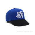 Cappello da baseball ricamato in 3D
